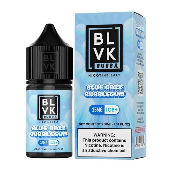 BLVK BUBBA SALT - BLUE RAZZ BUBBLEGUM ICE - 30ml
