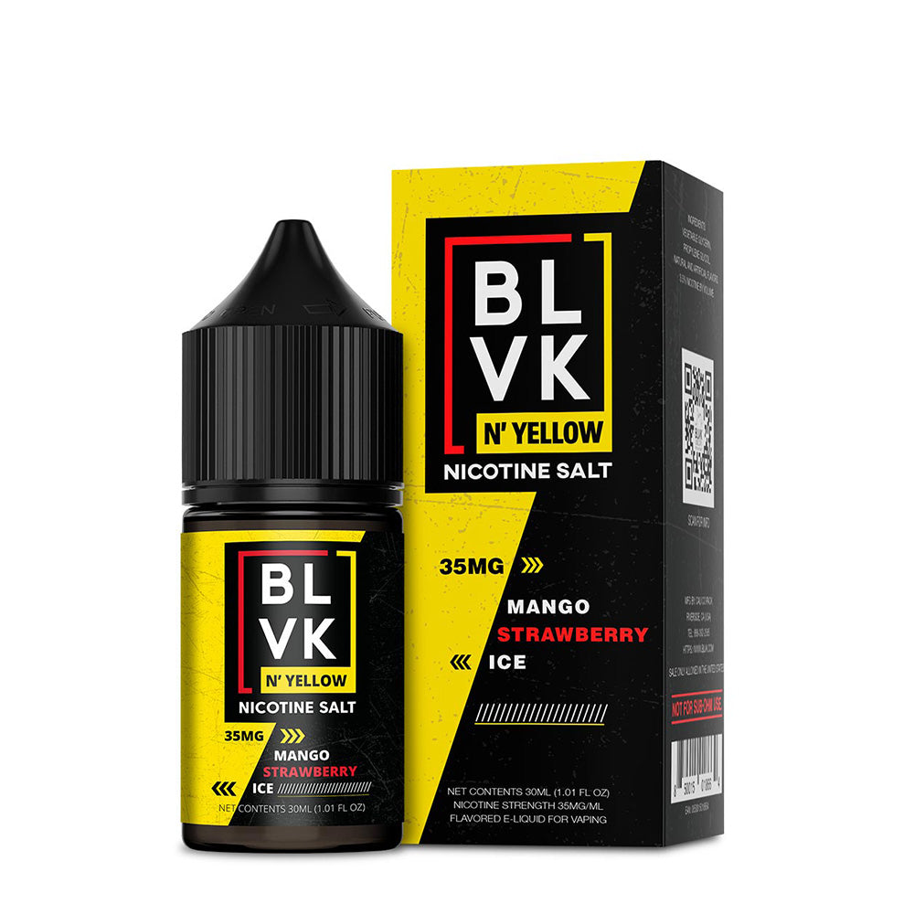 BLVK N'YELLOW SALT - MANGO STRAWBERRY ICE - 30ml