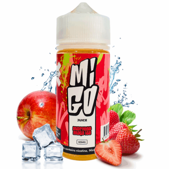 MIGO - MORANGO MAÇÃ ICE - 100ml