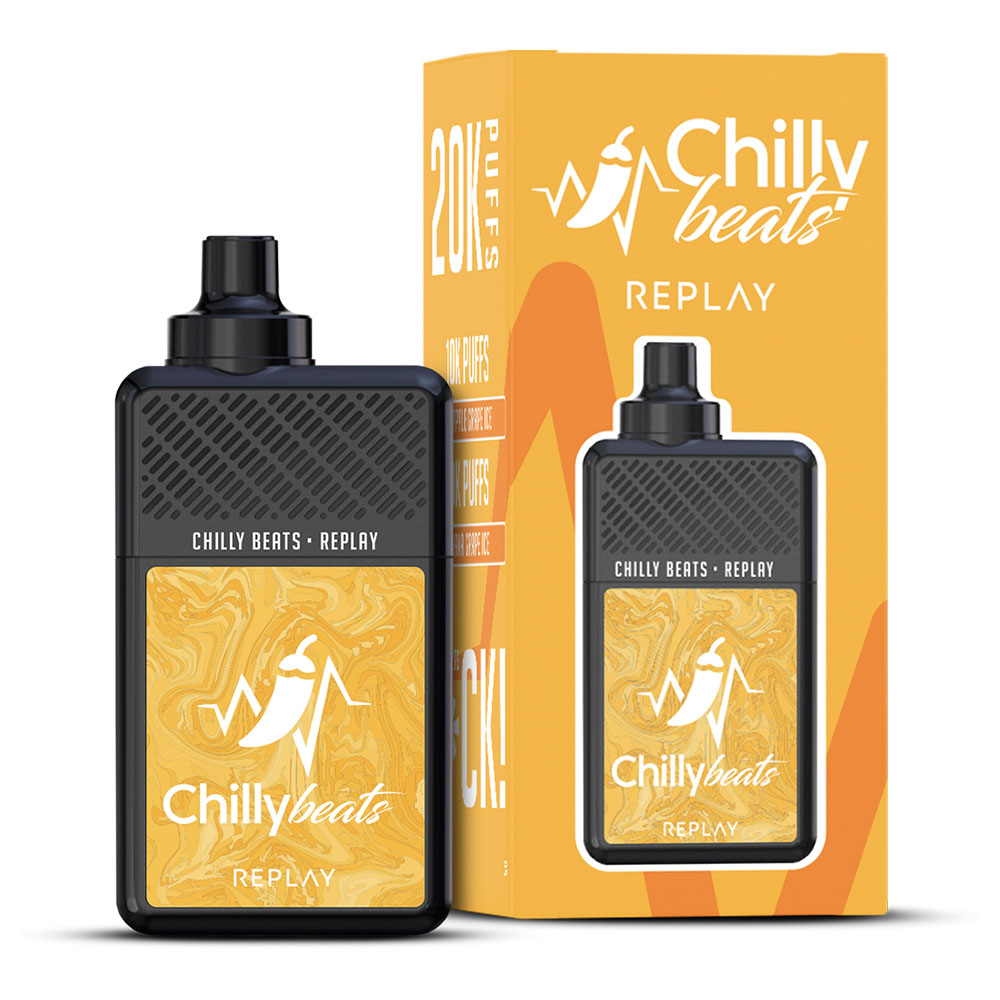 Pod Descartável Chilly Beats Replay - 2% - 20000 Puffs