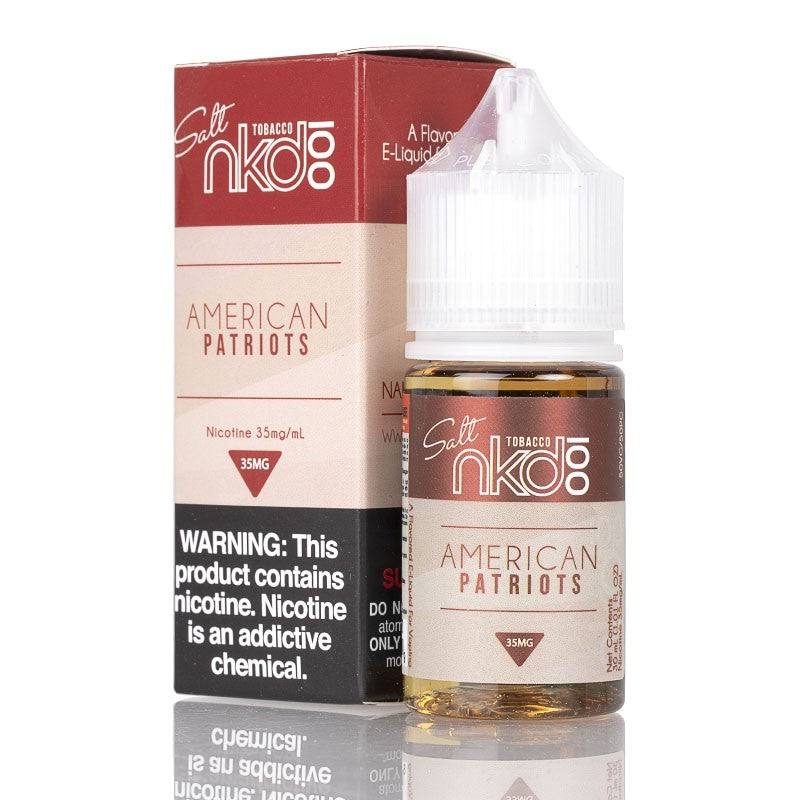 NAKED 100 SALT - AMERICAN PATRIOTS - 30ml