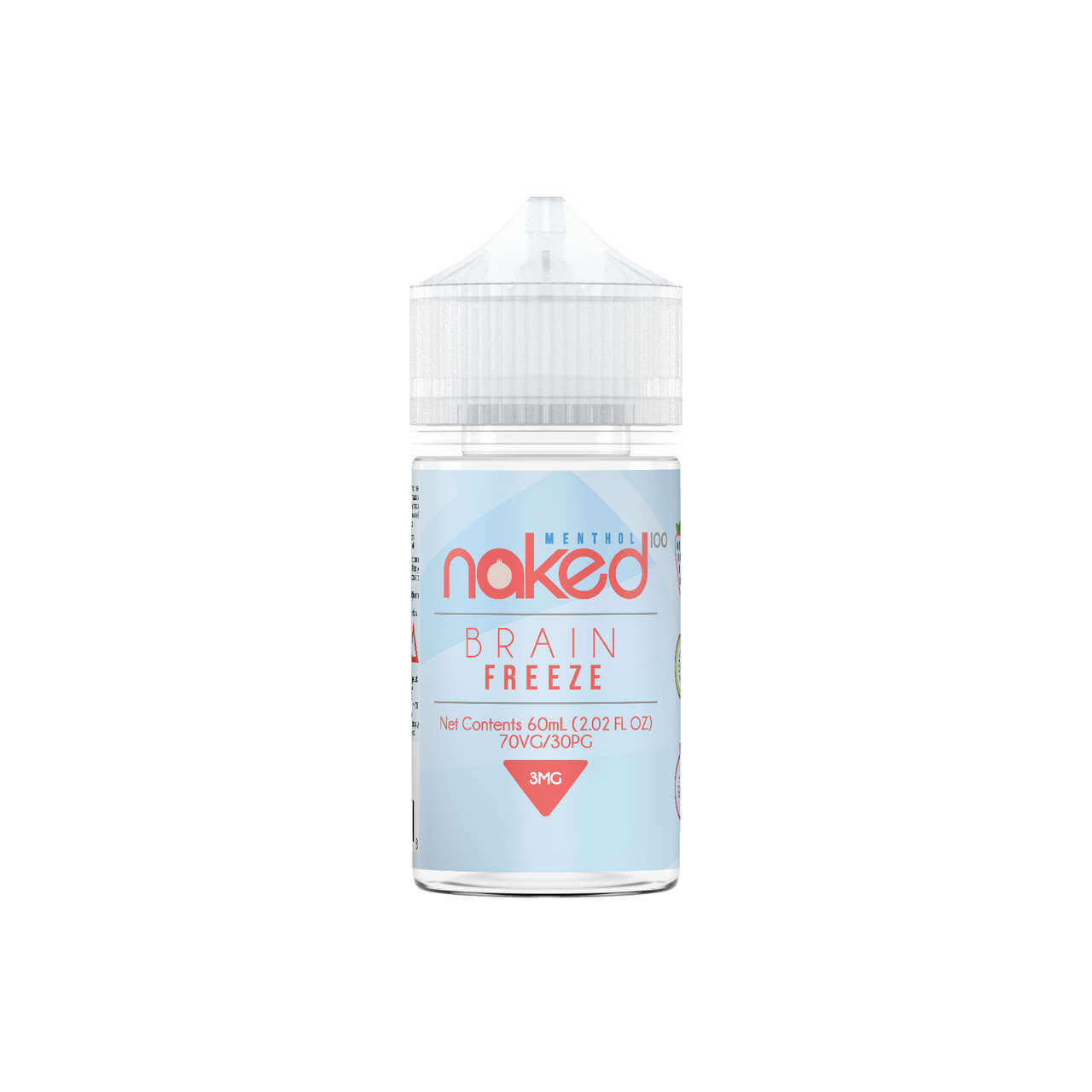 NAKED 100 - BRAIN FREEZE MENTHOL - 60ml