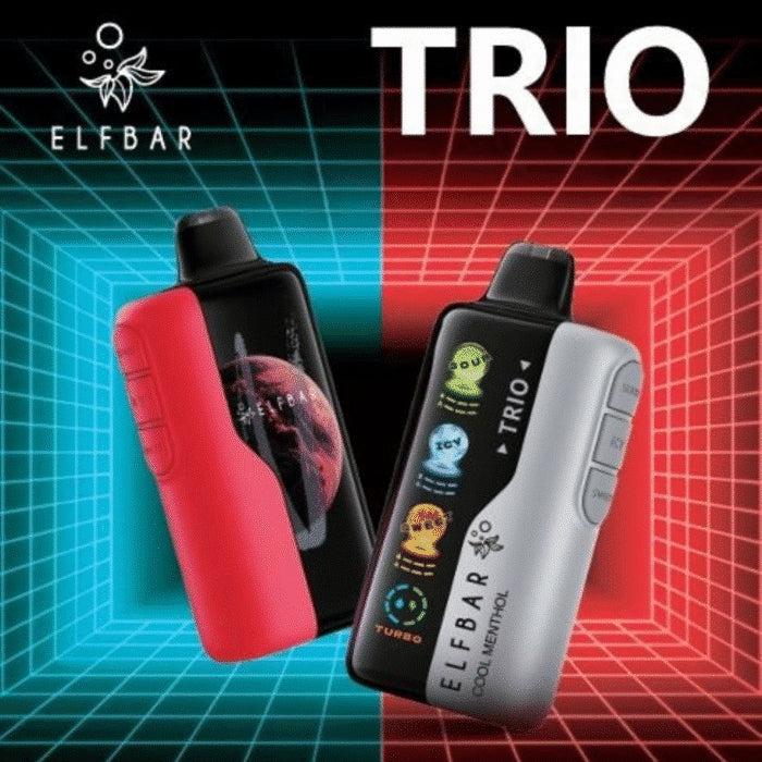 Pod Descartável - Elfbar 40K TRIO- 40.000 Puffs