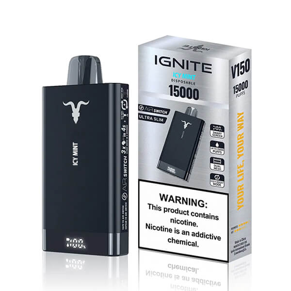Pod Descartável Ignite V150 / V150 PRO - 5% teor - 15.000 Puffs