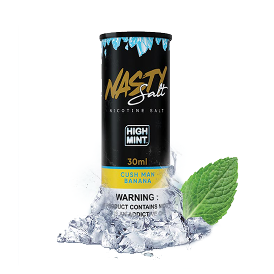 NASTY SALT - CUSH MAN BANANA HIGH MINT - 30ml