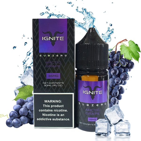IGNITE SALT SUBZERO - ARTIC GRAPE - 30ml