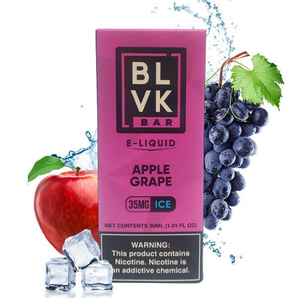 BLVK SALT BAR - APPLE GRAPE - 30ml