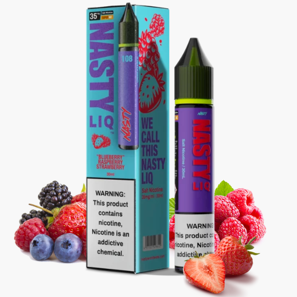 NASTY SALT LIQ - BLUEBERRY RASPBERRY STRAWBERRY - 30ml