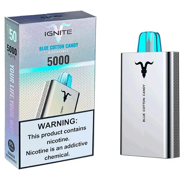 Pod Descartável Ignite V50 - 5% - 5000 Puffs