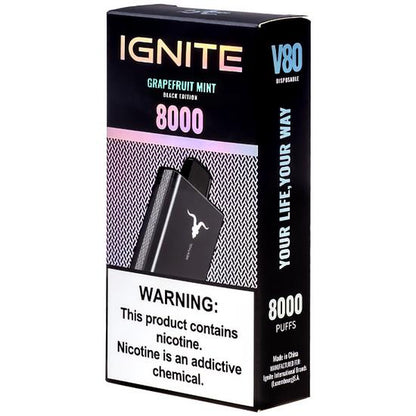 Pod Descartável - Ignite V80 - 8.000 Puffs