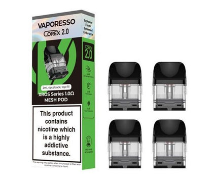Reposição Pod XROS  - Vaporesso  (0.6 Ohms 0.7 Ohms 0.8 Ohms 1.0 Ohms 1.2 Ohms)