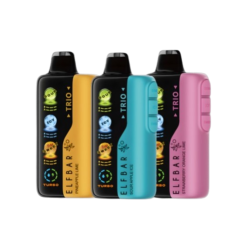 Pod Descartável - Elfbar 40K TRIO- 40.000 Puffs