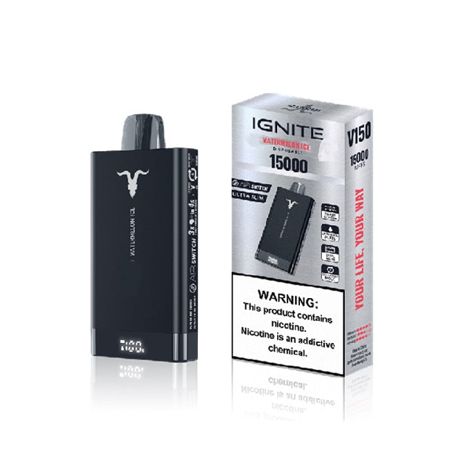 Pod Descartável Ignite V150 / V150 PRO - 5% teor - 15.000 Puffs