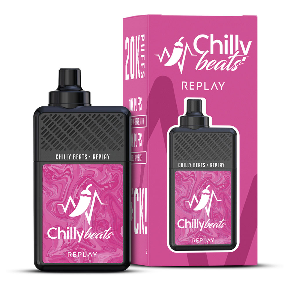 Pod Descartável Chilly Beats Replay - 2% - 20000 Puffs