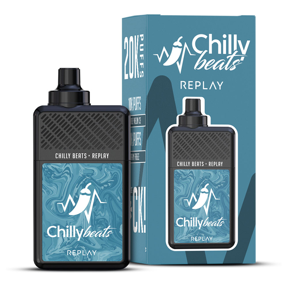 Pod Descartável Chilly Beats Replay - 2% - 20000 Puffs