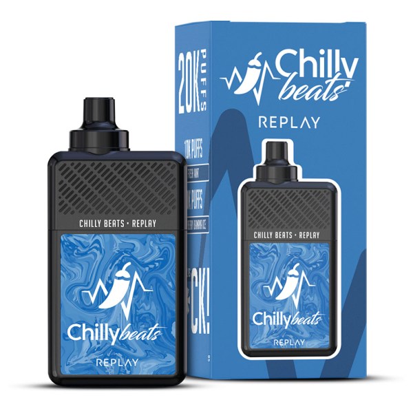 Pod Descartável Chilly Beats Replay - 2% - 20000 Puffs