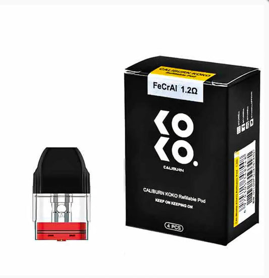 Cartucho de substituição Uwell Koko Caliburn 1.2 ohm