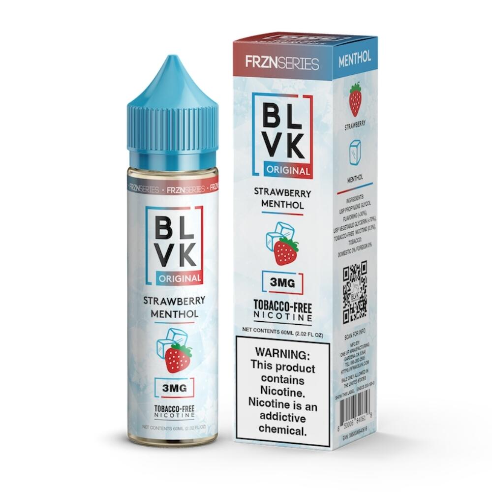 BLVK FRZN - STRAWBERRY MENTHOL - 60ml