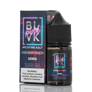 BLVK PINK SALT  - ICED BERRY PEACH - 30ml