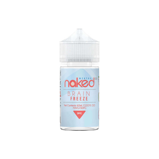 NAKED 100 - BRAIN FREEZE MENTHOL - 60ml