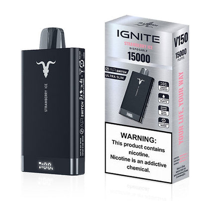 Pod Descartável Ignite V150 / V150 PRO - 5% teor - 15.000 Puffs