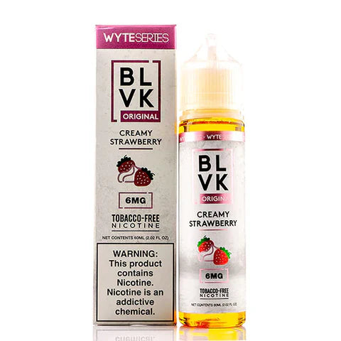 BLVK - CREAMY STRAWBERRY - 60ml