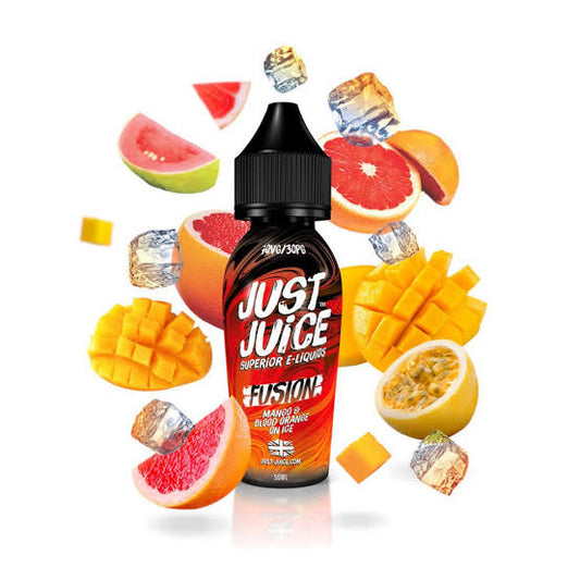 JUST JUICE FUSION - MANGO E BLOOD ORANGE ON ICE - 60ml