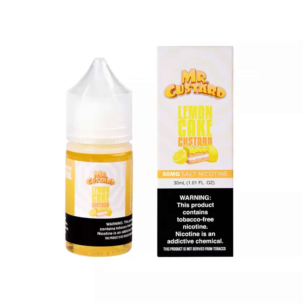 MR FREEZE SALT - LEMON CAKE CUSTARD - 30ml