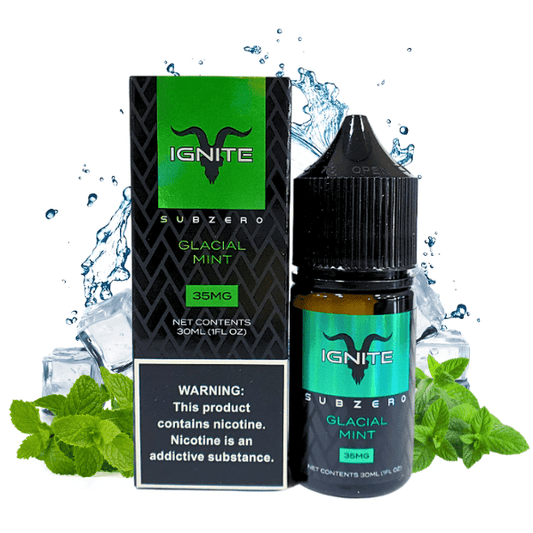 IGNITE SALT SUBZERO - GLACIAL MINT - 30ml