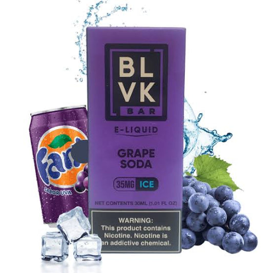 BLVK SALT BAR - GRAPE SODA ICE - 30ml