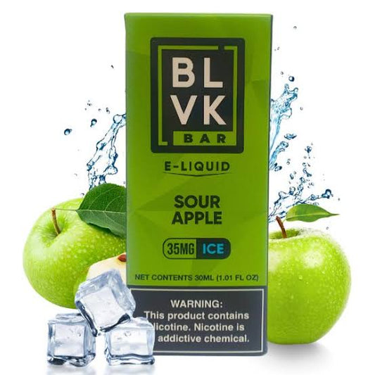 BLVK SALT BAR - SOUR APPLE ICE - 30ml