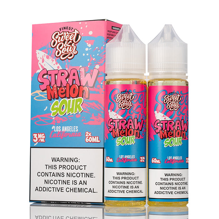 FINEST - STRAW MELON SOUR - 60ml
