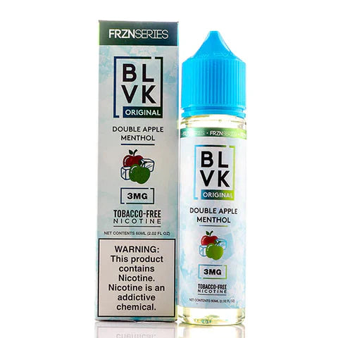 BLVK FRZN - DOUBLE APPLE MENTHOL - 60ml
